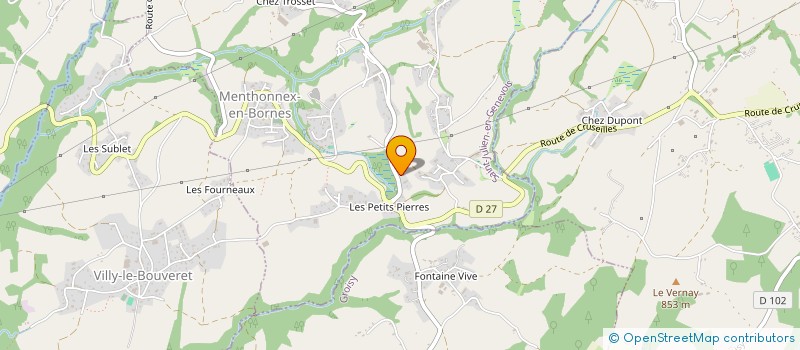 localisation de l'entreprise MONSIEUR DIDIER BRAND  MENTHONNEX-EN-BORNES