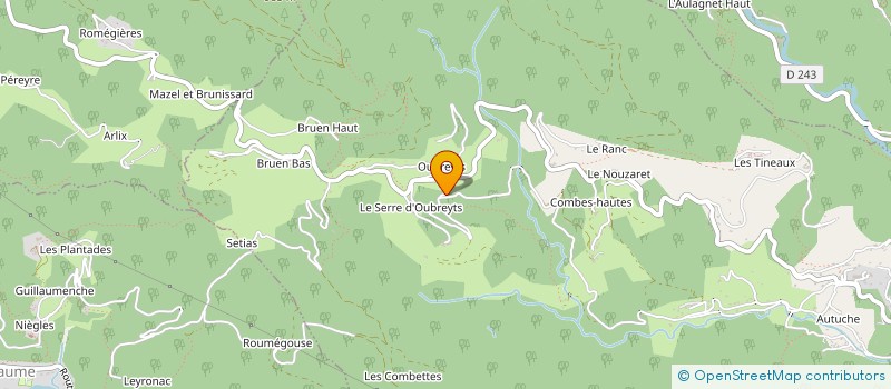 localisation de l'entreprise MONSIEUR DIDIER BRANJONNEAU  LABASTIDE-SUR-BESORGUES