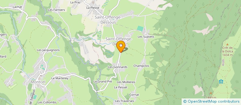 localisation de l'entreprise MONSIEUR DIDIER BRAULT  SAINT-OFFENGE