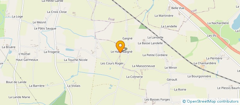 localisation de l'entreprise MONSIEUR DIDIER BREAL  RETIERS