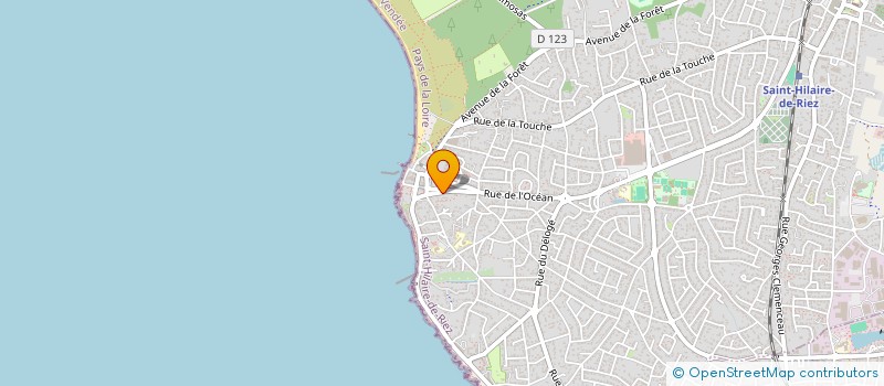 localisation de l'entreprise MONSIEUR DIDIER BRETON à SAINT-HILAIRE-DE-RIEZ