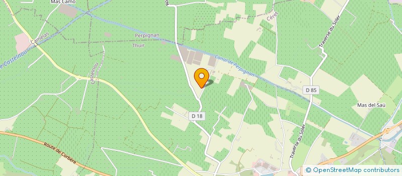 localisation de l'entreprise MONSIEUR DIDIER BRIAL  THUIR