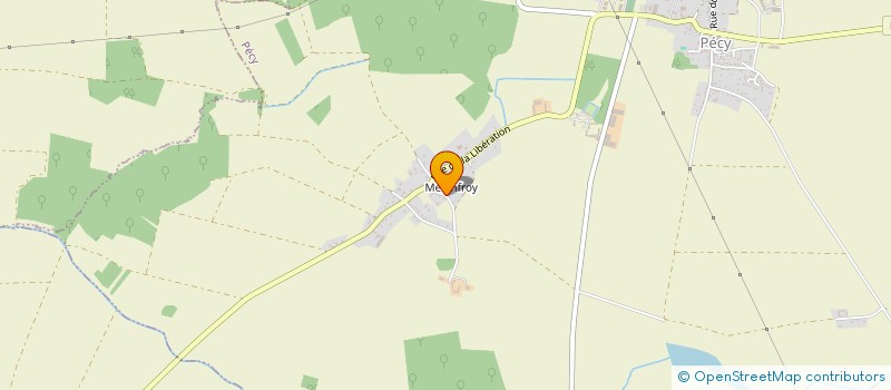 localisation de l'entreprise MONSIEUR DIDIER BRIARD  PECY