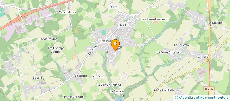 localisation de l'entreprise MONSIEUR DIDIER BRINDEJONC  TRELIVAN