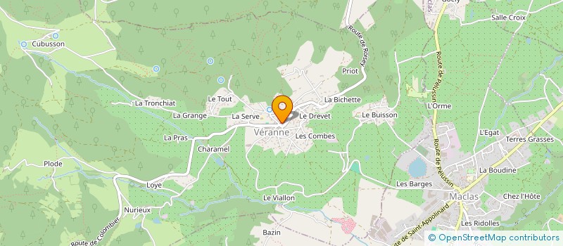 localisation de l'entreprise MONSIEUR DIDIER BRIOT  SAINT-PIERRE-DE-BUF