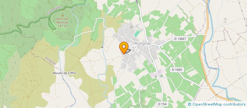 localisation de l'entreprise MONSIEUR DIDIER BROCARD  AUTIGNAC