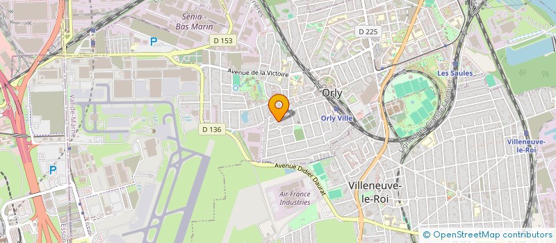 localisation de l'entreprise MONSIEUR DIDIER BRODU  ORLY