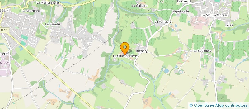 localisation de l'entreprise MONSIEUR DIDIER BROUARD à OREE-D'ANJOU