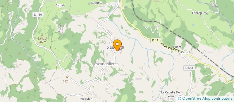 localisation de l'entreprise MONSIEUR DIDIER BROUSSY  MAYRAN