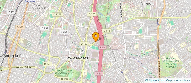 localisation de l'entreprise MONSIEUR DIDIER BROUZES  L'HAY-LES-ROSES