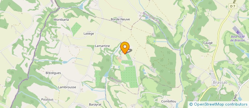 localisation de l'entreprise MONSIEUR DIDIER BRUEL  MONTJOI