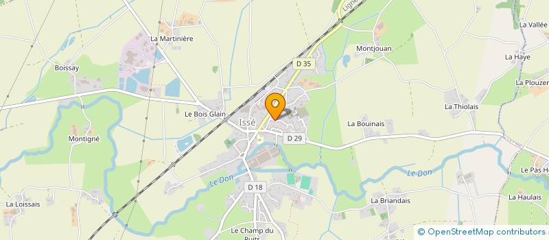 localisation de l'entreprise MONSIEUR DIDIER BRUHAY à ISSE