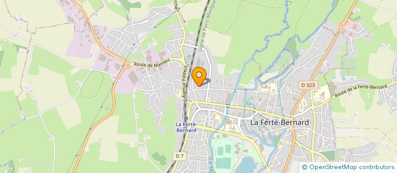 localisation de l'entreprise MONSIEUR DIDIER BRULE  LA FERTE-BERNARD