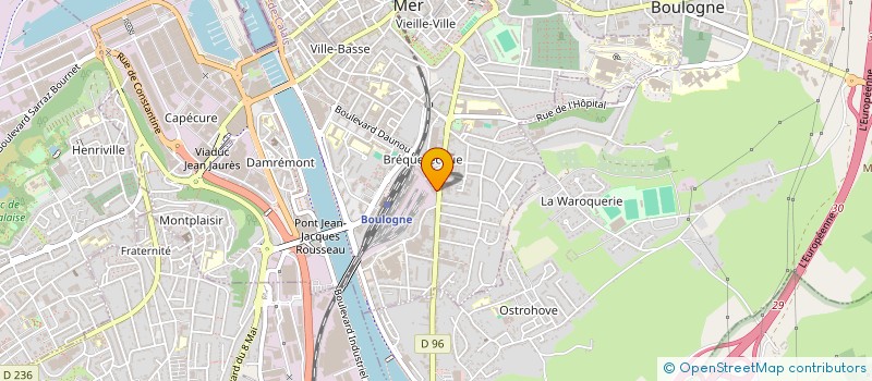 localisation de l'entreprise MONSIEUR DIDIER BRUNET à BOULOGNE-SUR-MER