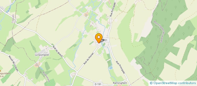 localisation de l'entreprise MONSIEUR DIDIER BRUNET  AUDREHEM