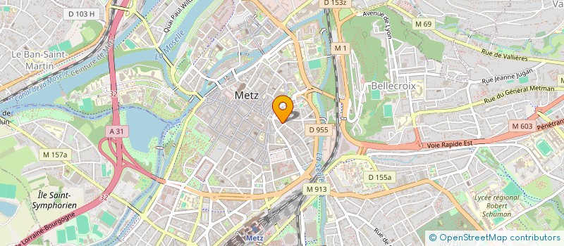 localisation de l'entreprise MONSIEUR DIDIER BUHARU à METZ