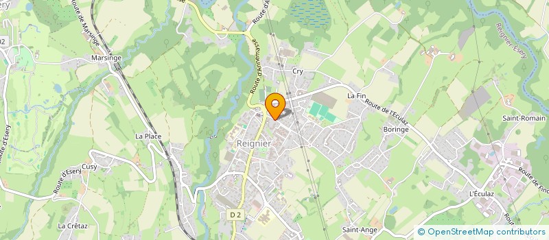 localisation de l'entreprise MONSIEUR DIDIER BULLAND à REIGNIER-ESERY