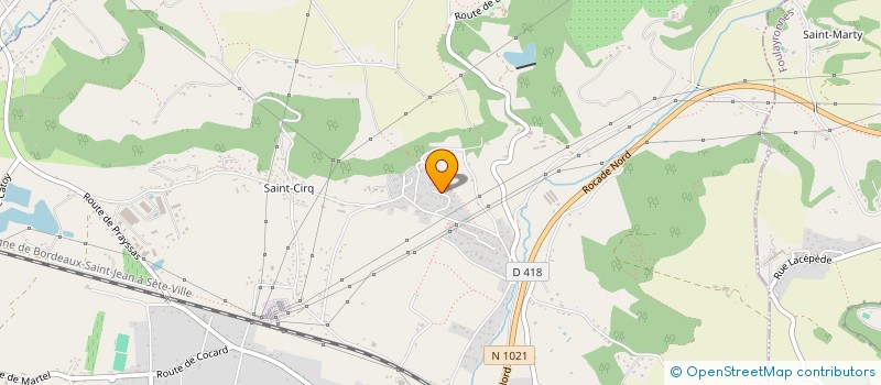 localisation de l'entreprise MONSIEUR DIDIER BUZET  COLAYRAC-SAINT-CIRQ