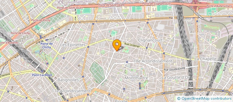 localisation de l'entreprise MONSIEUR DIDIER CABARET  PARIS