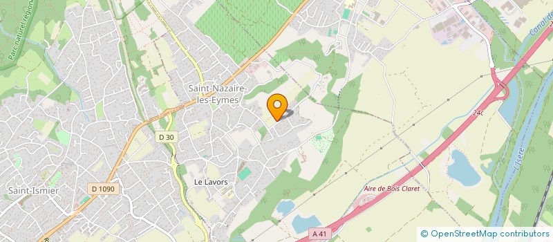 localisation de l'entreprise MONSIEUR DIDIER CADDEO  SAINT-NAZAIRE-LES-EYMES