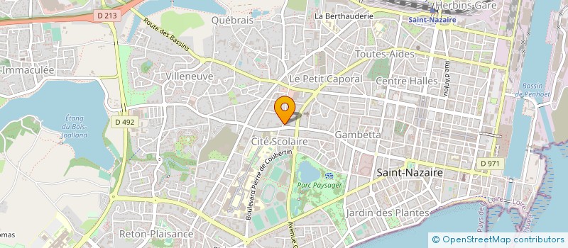 localisation de l'entreprise MONSIEUR DIDIER CADIET à SAINT-NAZAIRE