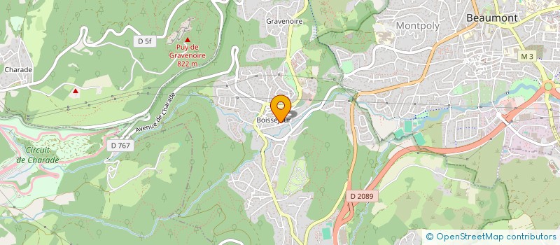 localisation de l'entreprise MONSIEUR DIDIER CADOT  CEYRAT