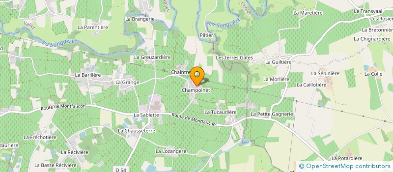 localisation de l'entreprise MONSIEUR DIDIER CAILLAUD à MOUZILLON