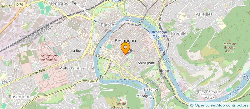 localisation de l'entreprise MONSIEUR DIDIER CAILLE  BESANCON