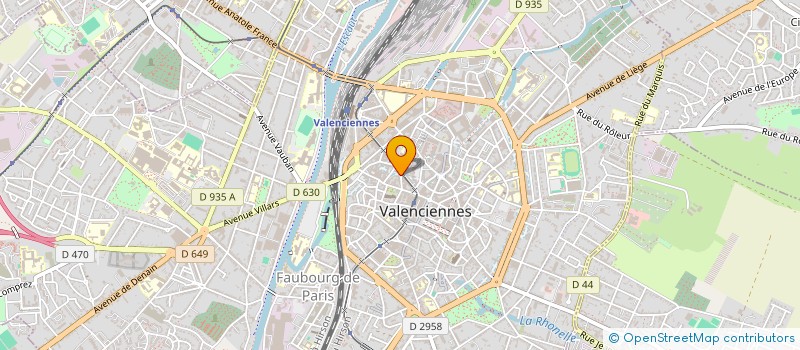 localisation de l'entreprise MONSIEUR DIDIER CALLENS à VALENCIENNES