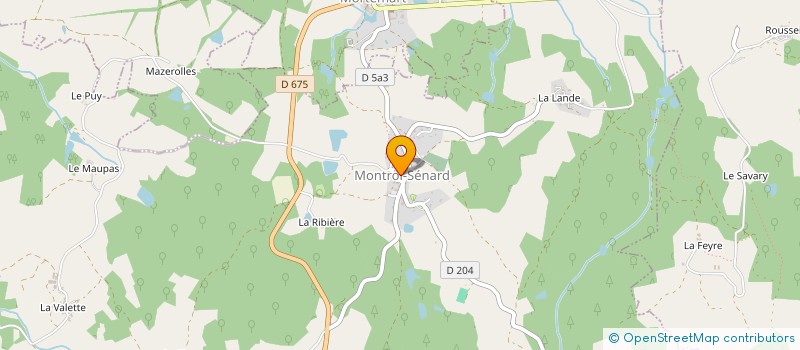 localisation de l'entreprise MONSIEUR DIDIER CALONNE à MONTROL-SENARD
