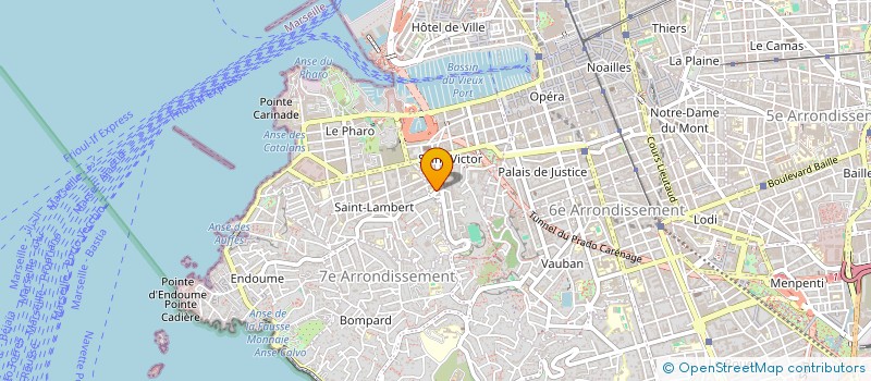 localisation de l'entreprise MONSIEUR DIDIER CALVEZ  MARSEILLE
