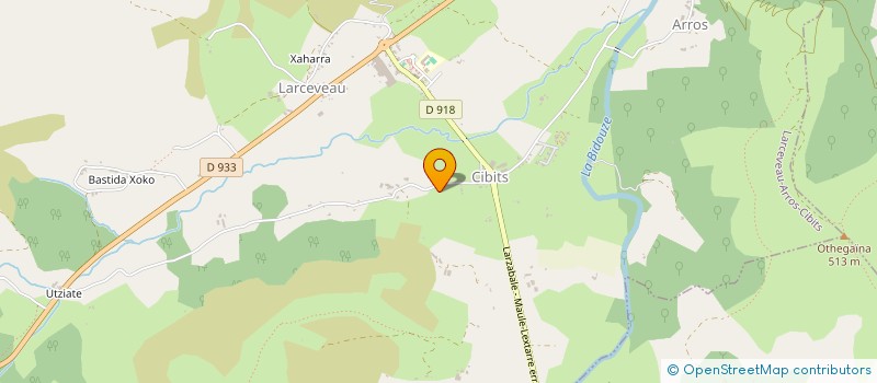 localisation de l'entreprise MONSIEUR DIDIER CANALEJAS à LARCEVEAU-ARROS-CIBITS