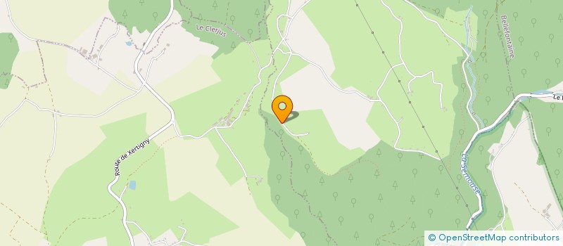 localisation de l'entreprise MONSIEUR DIDIER CANAUD  XERTIGNY