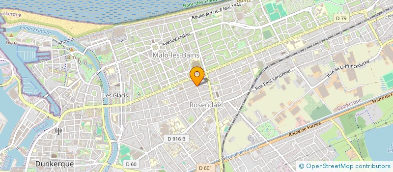 localisation de l'entreprise MONSIEUR DIDIER CAPPELE à DUNKERQUE