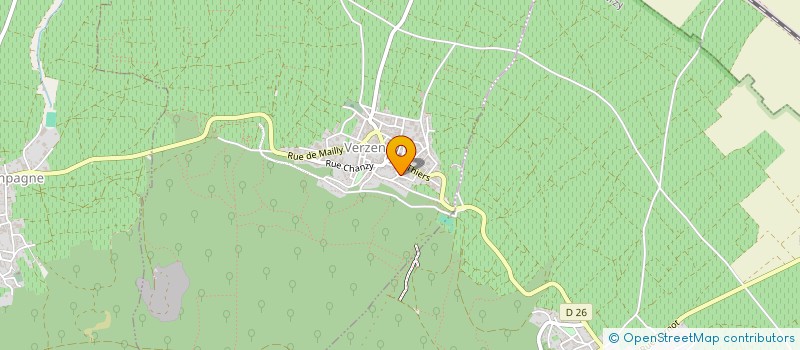 localisation de l'entreprise MONSIEUR DIDIER CAPPELLE  VERZENAY