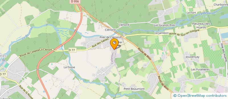 localisation de l'entreprise MONSIEUR DIDIER CARAVELLA  CHITENAY