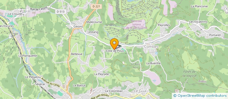 localisation de l'entreprise MONSIEUR DIDIER CARRATIER  AUBIN