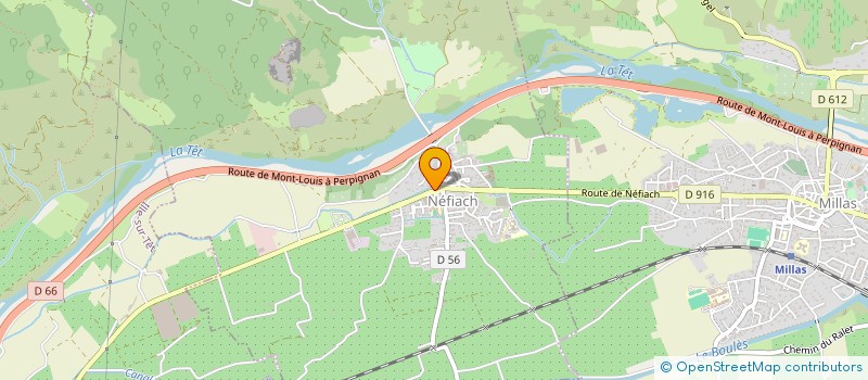 localisation de l'entreprise MONSIEUR DIDIER CASENOBE  NEFIACH