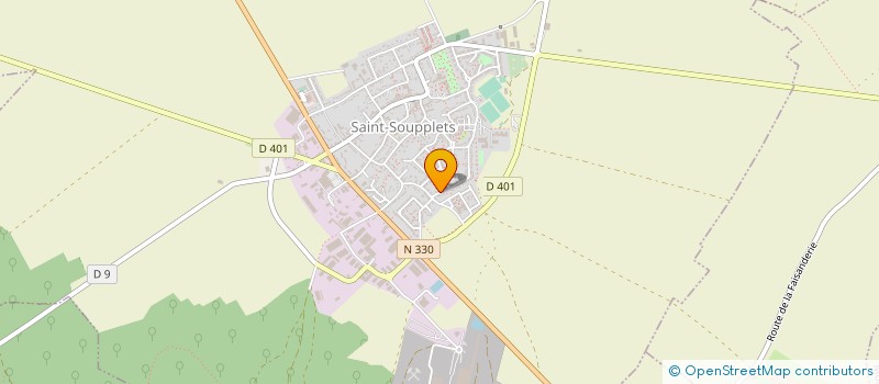 localisation de l'entreprise MONSIEUR DIDIER CASSAN  SAINT-SOUPPLETS