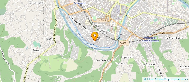 localisation de l'entreprise MONSIEUR DIDIER CASTAGNE à PERIGUEUX