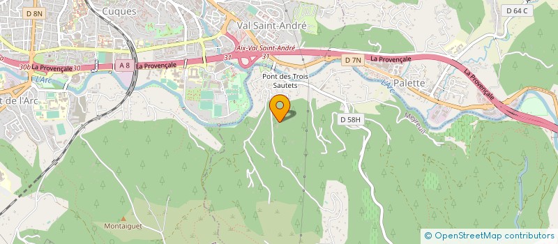 localisation de l'entreprise MONSIEUR DIDIER CAUBOUE  MEYREUIL