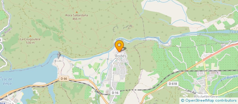 localisation de l'entreprise MONSIEUR DIDIER CAUQUIL  RODES