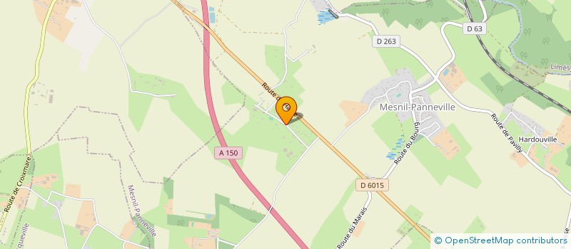 localisation de l'entreprise MONSIEUR DIDIER CAVELIER  MESNIL-PANNEVILLE