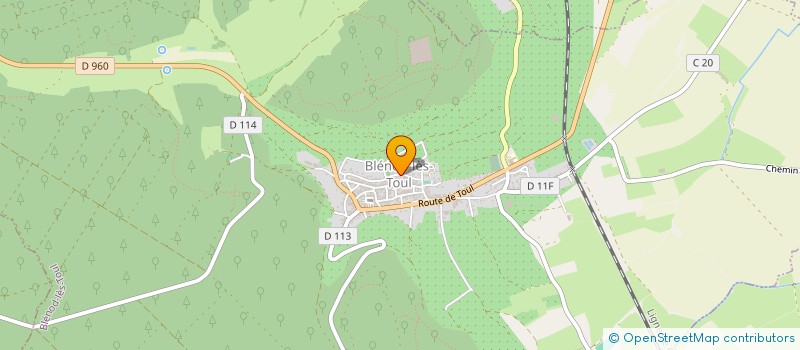 localisation de l'entreprise MONSIEUR DIDIER CAYEUX  BLENOD-LES-TOUL