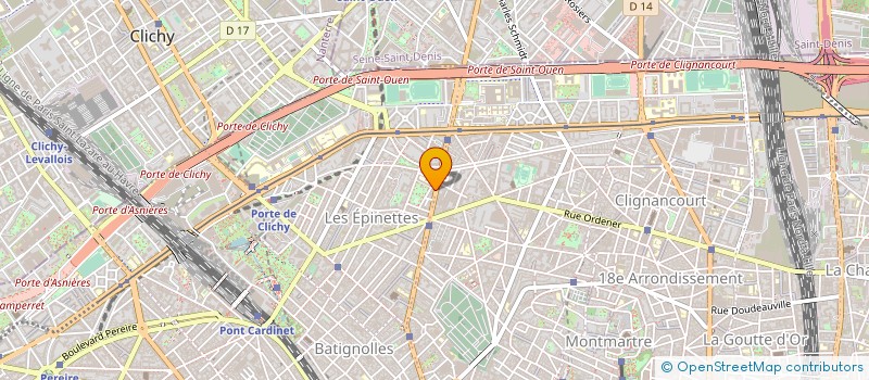 localisation de l'entreprise MONSIEUR DIDIER CELANT à PARIS