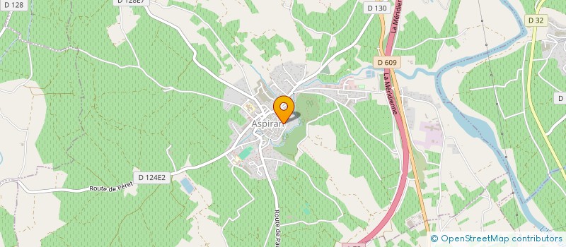 localisation de l'entreprise MONSIEUR DIDIER CELLIER  ASPIRAN