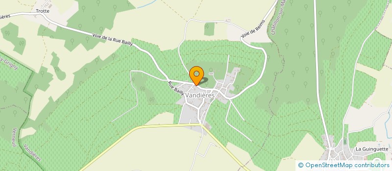 localisation de l'entreprise MONSIEUR DIDIER CELLIER  VANDIERES