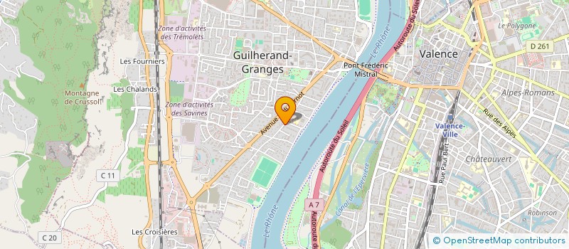 localisation de l'entreprise MONSIEUR DIDIER CERDAN  GUILHERAND-GRANGES