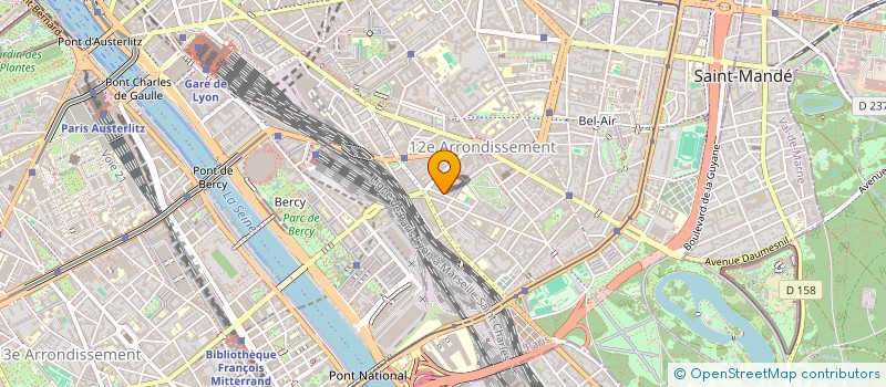 localisation de l'entreprise MONSIEUR DIDIER CHABAUD  PARIS