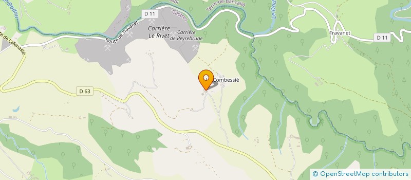 localisation de l'entreprise MONSIEUR DIDIER CHABBAL  MONTREDON-LABESSONNIE